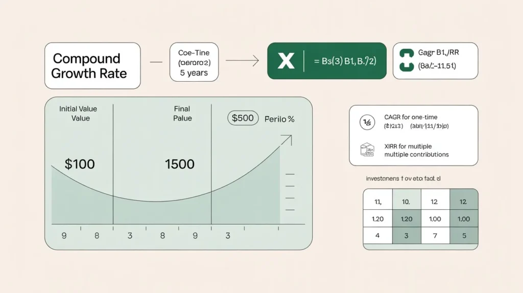 How to Calculate CAGR in Excel: Easy Step-by-Step Guide